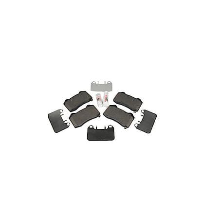 Disc Brake Pad Set with Shims and Lubricant - Rear