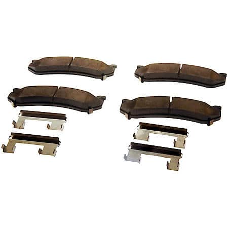 Disc Brake Pad Set with Clips