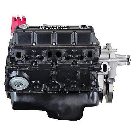 Engine Long Block; Chrysler 360 MAG 320HP Mid-Dress
