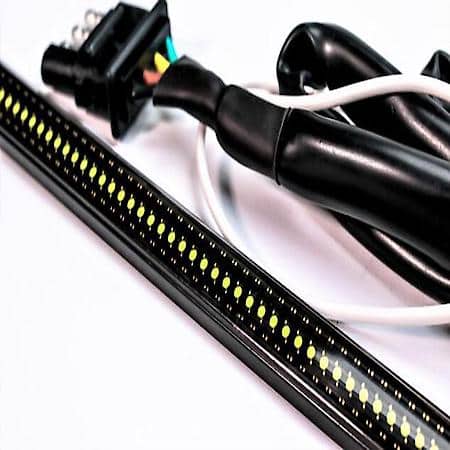60" Flexible Light Bar, Clear Lens, High Power Chip On Board Led, Polycarbonate