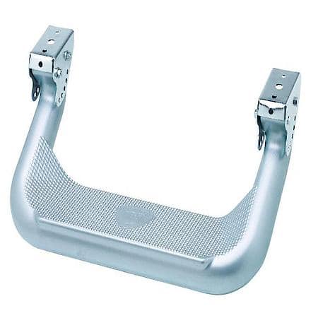 Cab Mount, Multi-Fit, Set Of 2, Flat Step, Non-Extendable, Stationary, Aluminum