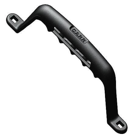 Powder Coated, Black, Aluminum, Bolt-On, With Molded Grip, Single