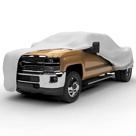 Protector V Truck Cover, Gray, Fits Up To 237" L, 5 Layer All Weather Protection