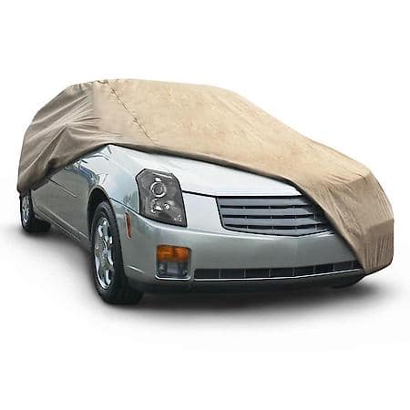 Rain Barrier Car Cover, Grey Size 4: Fits Cars up to 228 in. L, Outdoor Protection