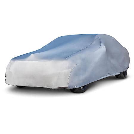 Indoor Stretch Car Cover, Gray, Size 4: Fits Up To 19' L, Soft Inner Lining