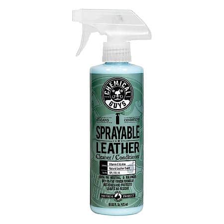 Sprayable Leather Cleaner and Conditioner in One, 16 Oz.