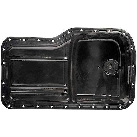 Engine Oil Pan: Direct Fit, Steel, Sump, 18 Quart