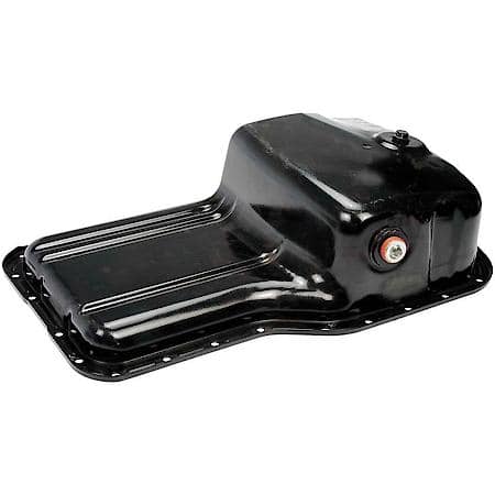 Engine Oil Pan: Direct Fit, Steel, Sump, 18 Quart