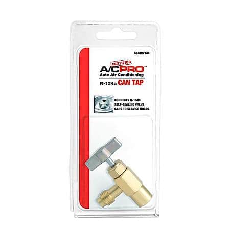 Certified A/C Pro R-134a Self-Sealing Valve Can Tap