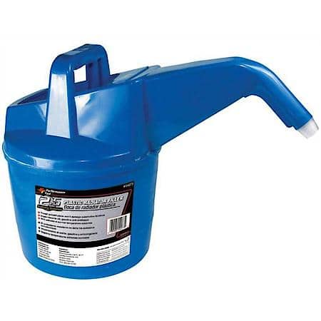 2-1/2 Gl Plastic Radiator Filler