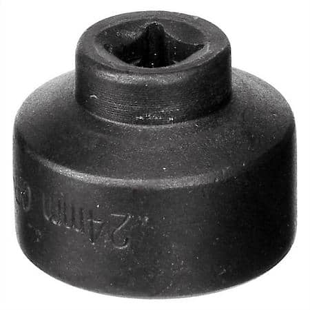 Low Profile Metric Cap Socket - 24Mm