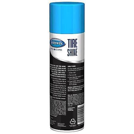 High Gloss Tire Shine : Gives Your Tires A Long-Lasting "Wet-Look", 14.5 oz.