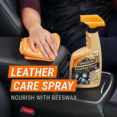 Leather Care Spray with Real Beeswax for Car Interiors 18934 - Advance Auto Parts