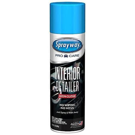 Interior High Gloss Detailer : Long-Lasting, No Mess, Just Spray & Walk Away, 12 oz.
