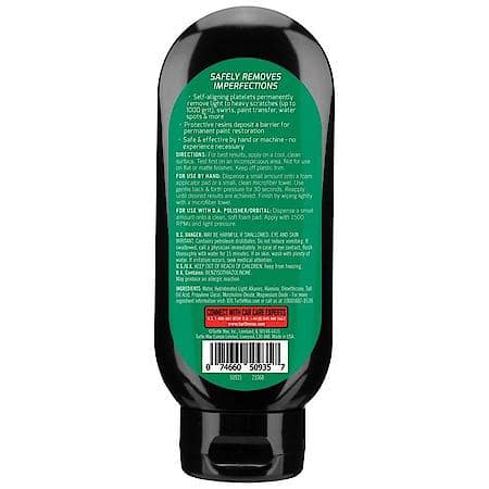 Scratch Repair & Renew Wax : Easy-To-Use Product Can Be Applied By Hand Or Machine, 7 oz.