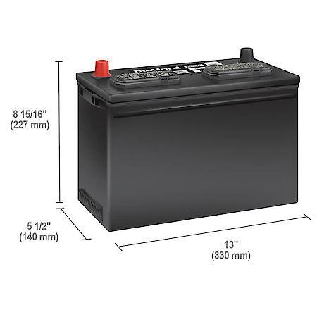 Battery : 29NF Group Size, 420 CCA, 525 CA, 77 Minute Reserve Capacity, Heavy-Duty