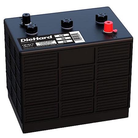 Battery: 2 Group Size, 610 CCA, 760 CA, 150 Minute Reserve Capacity