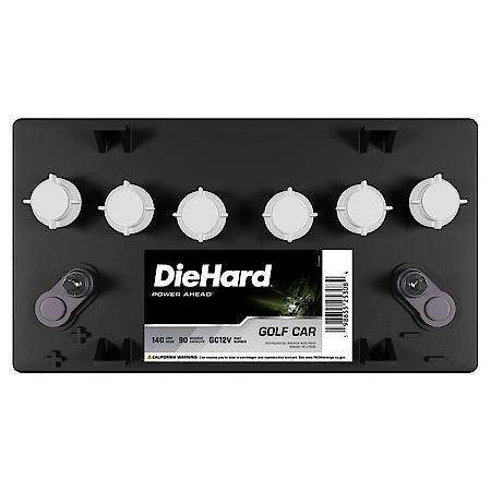 12 Volt Battery: Group Size GC12, 147 Amp Hour Capacity