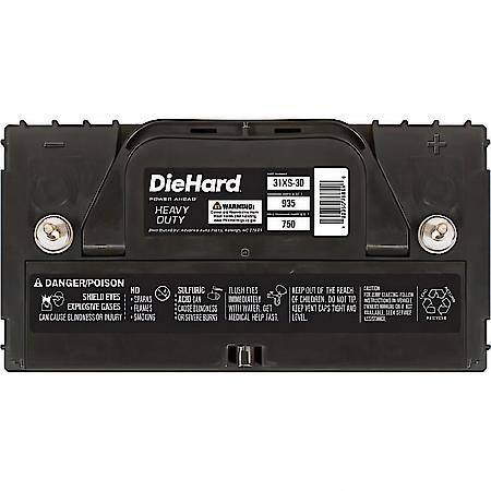 Battery: 31S Group Size, 750 CCA, 935 CA, 170 Minute Reserve Capacity