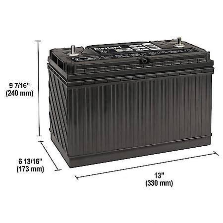 Battery: 31S Group Size, 750 CCA, 935 CA, 170 Minute Reserve Capacity