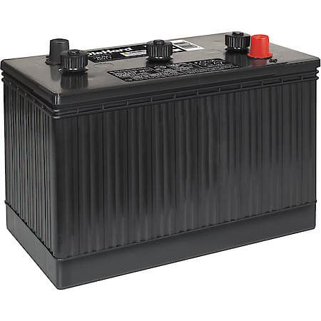 Battery : 6V Battery : 4 Group Size, 1000 CCA, 1250 CA, 295 Minute Reserve Capacity, Heavy-Duty