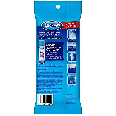 Glass Wipes 20 Count