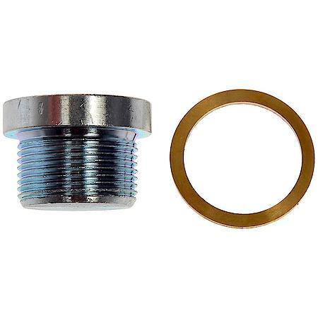 Standard Engine Oil Drain Plug: M26-1.50 Thread, 1.25 " Head, 1 Pack