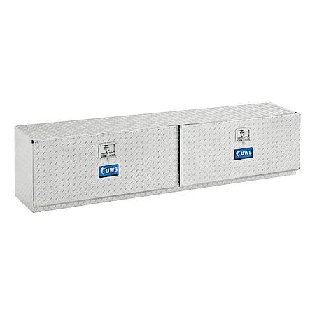 Double-Door Topside Tool Box 72-Inch Heavy-Wall Aluminum