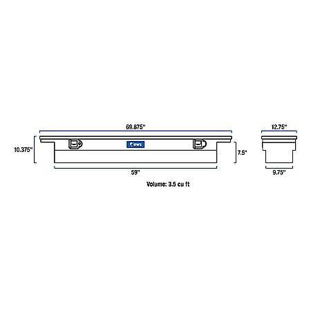 Slim-Line Crossover Truck 69in.