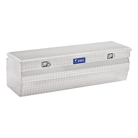 60" Heavy-Duty Aluminum Wedge Truck Tool Box with RigidCore Lid