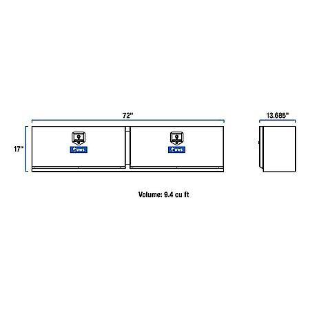 Truck Side Tool Box 72in.