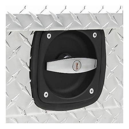 Secure Lock 69-Inch Heavy-Wall Aluminum Truck Tool Box with Low Profile, RigidCore Lid
