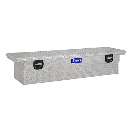 Secure Lock 69-Inch Heavy-Wall Aluminum Truck Tool Box with Low Profile, RigidCore Lid