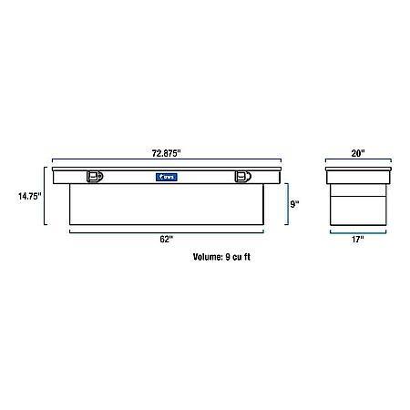 Crossover Truck Tool Box-B 72in.