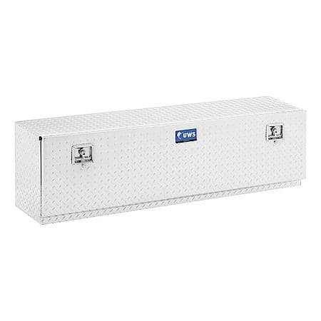 Single-Door Topside Tool Box 60-Inch Heavy-Wall Aluminum