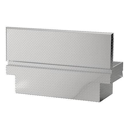 Notched Truck Storage Box, RigidCore Lid 60-Inch Heavy-Wall Aluminum