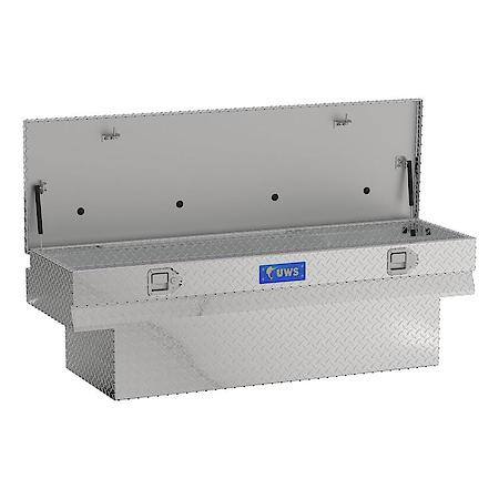 Notched Truck Storage Box, RigidCore Lid 60-Inch Heavy-Wall Aluminum