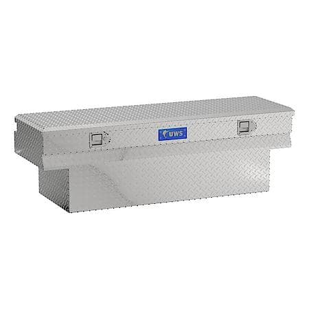 Notched Truck Storage Box, RigidCore Lid 60-Inch Heavy-Wall Aluminum
