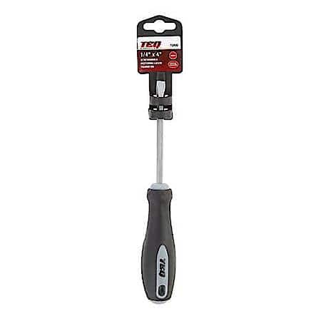 Screwdriver, Slotted, 1/4" x 4"