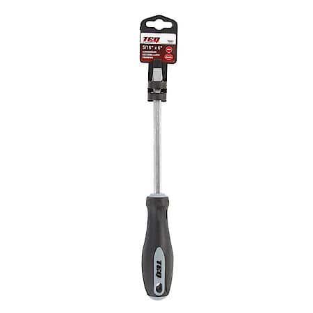 Screwdriver, Slotted, 5/16" x 6"