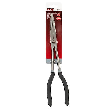 Pliers, Long Reach, 45° Tip, 11"