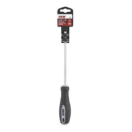 Screwdriver, Slotted, 3/16" x 6"