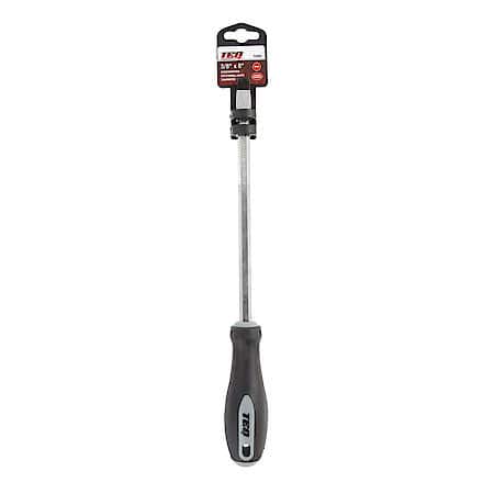 Screwdriver, Slotted, 3/8" x 8"