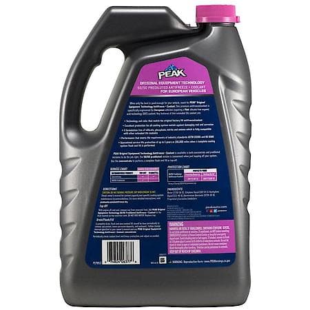 OET Euro Pink 50/50 Ready-To-Use Antifreeze + Coolant, 1 Gallon
