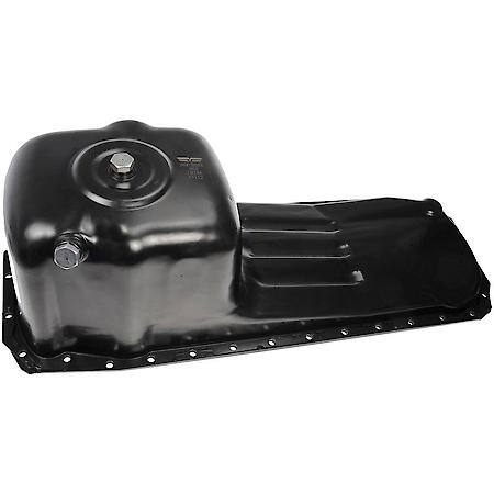 Engine Oil Pan: Direct Fit, Steel, Sump, 38 Quart