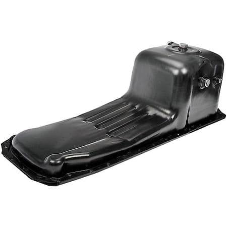Engine Oil Pan: Direct Fit, Steel, Sump, 38 Quart
