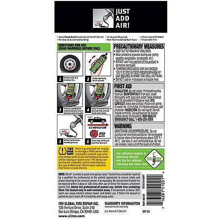 Thru-Core Emergency Flat Tire Repair Tire Sealant: Truck/SUV, Seals Instantly, Safe & Easy to Use, 18 oz.