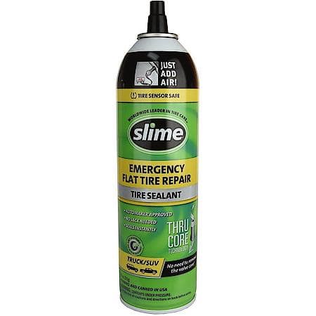 Thru-Core Emergency Flat Tire Repair Tire Sealant: Truck/SUV, Seals Instantly, Safe & Easy to Use, 18 oz.