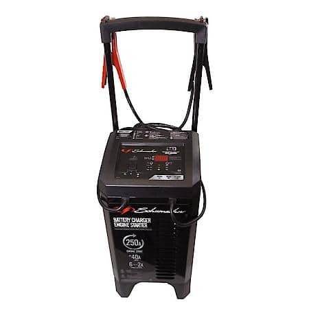 Engine Starter Battery Charger: 250A, 6V/12V Fully Automatic
