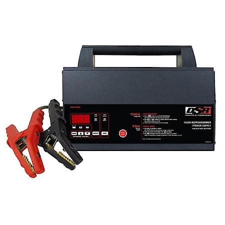 Flash Reprogrammerpower Supply With Battery Support Battery Charger: 100A, 12V